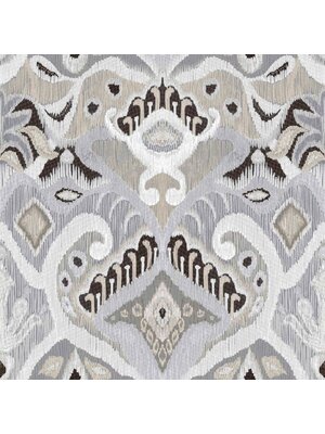 Thai Behang met weefsel print en structuur - 26421