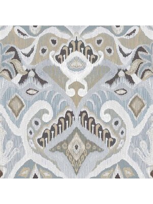 Thai Behang met weefsel print en structuur - 26426