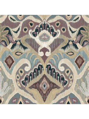 Thai Behang met weefsel print en structuur - 26427