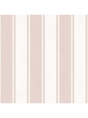 The Best Classic & Elegant Behang strepen lichtroze, offwhite - 23674
