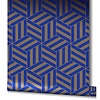 The New Amsterdam Book Behang hexagon strepen - 59743