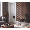 The New Amsterdam Book Behang ruitjes met verloop - 55522