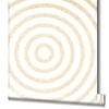 The New Amsterdam Book Behang spiralen met 3D structuur - 59730