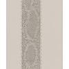 The New Amsterdam Book Behang strepen met slangenprint structuur - 52203