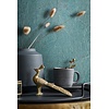 Timber Behang bladeren met streepeffect - 35376
