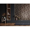 Timber Behang met 3d effect - 35375