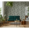 Timber Behang met 3d effect - 35378