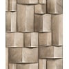 Timber Behang met 3d effect - 35388