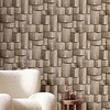 Timber Behang met 3d effect - 35388