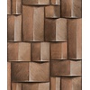 Timber Behang met 3d effect - 35399