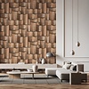 Timber Behang met 3d effect - 35399