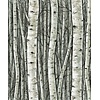 Timber Behang met berkenbomen - 35380