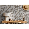 Timber Behang met eikenbladeren - 35386