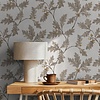 Timber Behang met eikenbladeren - 35386