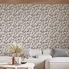 Timber Behang met eikenbladeren - 35386