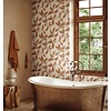 Timber Behang met eikenbladeren - 35398