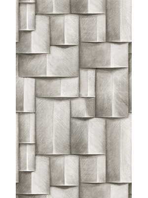Timber Fotobehang met 3d print - 35390