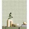 Top Stripes Behang met klein vichyruitje - 38417