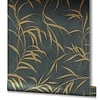 TopChic 2023-2025; City Glow; The New Design Book Behang met metallic bladeren - 34289