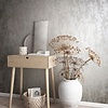 TopChic 2023-2025; City Glow; The New Textures Book; City Romance Warm zilver metallic behang met structuur - 34274