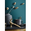 TopChic 2023-2025; Jackie; The New Textures Book Behang uni petrol blauw - 6820-70