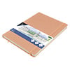 Kangaro Schetsboek - Oud Roze - Hardcover - 80 vellen - 140g - Roomwit Papier met Elastiek en Lint