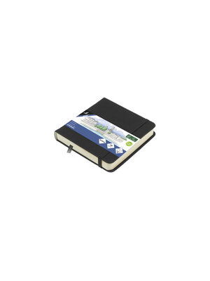 Kangaro Schetsboek 12 x 12 cm - 140 gram - Zwart