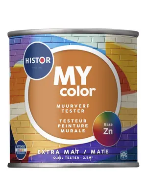 Histor MY Color Muurverf Extra Mat - Tester Histor MY Color Muurverf Extra Mat - Tester
