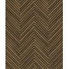 Travertino Behang met houten Hongaarse punt motief - 33378