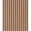 Travertino Behang met houten latjes - 33397