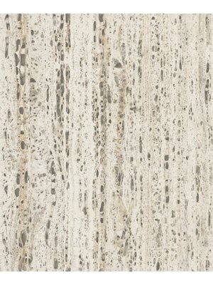 Travertino Behang met natuursteen travertin look - 33351