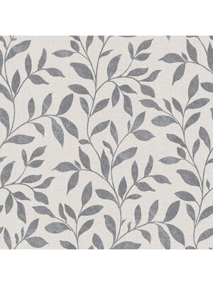 Utopia Behang met blaadjes silhouet print - G68028