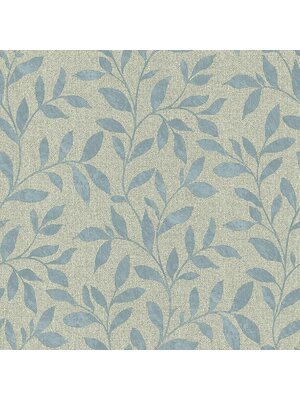 Utopia Behang met blaadjes silhouet print - G68030