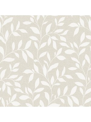 Utopia Behang met blaadjes silhouet print - G68031