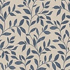Utopia Behang met blaadjes silhouet print - G68032