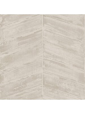 Utopia Behang met grove visgraat en metallic structuur - G67772
