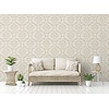Utopia Beige behang met grote klassieke ornamenten - G67780