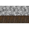 Vanilla Lime Fotobehang Floral Tiles - 014263