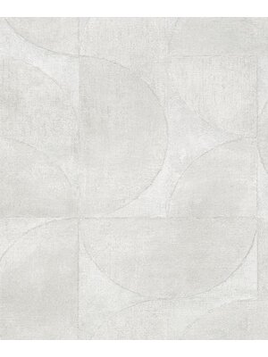 Vintage Deluxe Behang grafische halve cirkels - 32824