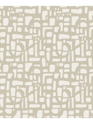 Zen Behang abstracte vormen - DWP0364-02 Zen Behang abstracte vormen - DWP0364-02