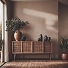 Behang lichte leemstuc structuur - 34629