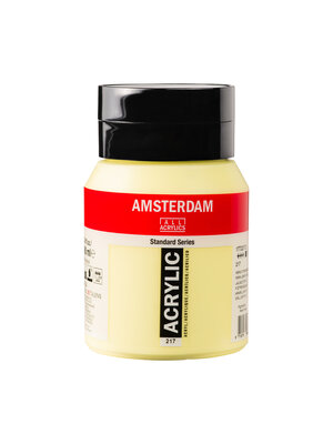 Amsterdam Acrylverf - 500 ml - Permanentcitroengeel Licht 217 Amsterdam Acrylverf - 500 ml - Permanentcitroengeel Licht 217