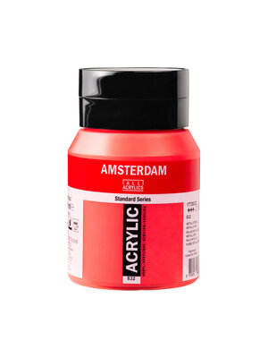 Amsterdam Standard Series Acrylverf Pot 500 ml Metallicrood 832