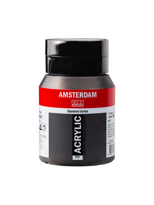 Amsterdam Acrylverf - 500 ml - Metallic Zwart 850 Amsterdam Acrylverf - 500 ml - Metallic Zwart 850