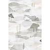 Behang met getekend landschap - 35787 Behang met getekend landschap - 35787