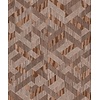 Behang rieten geometrische vormen - 35789