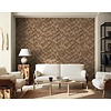 Behang rieten geometrische vormen - 35790