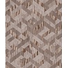 Behang rieten geometrische vormen - 35791 Behang rieten geometrische vormen - 35791
