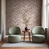 Behang rieten geometrische vormen - 35791 Behang rieten geometrische vormen - 35791