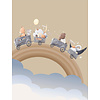 Cute Walls- Rainbow Travel 212x280cm - CW6002-1 Cute Walls- Rainbow Travel 212x280cm - CW6002-1